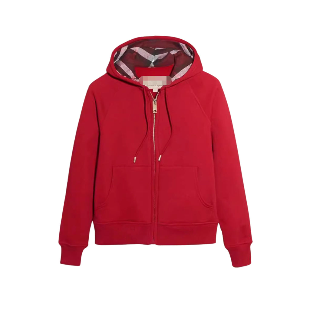 CHEQUERED – ZIP HOODIE