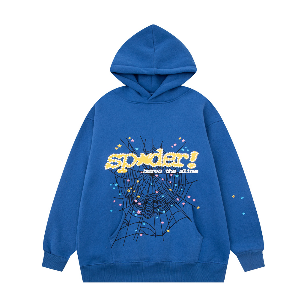 Sp5der Tracksuit Blue