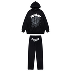 Sp5der Tracksuit Black