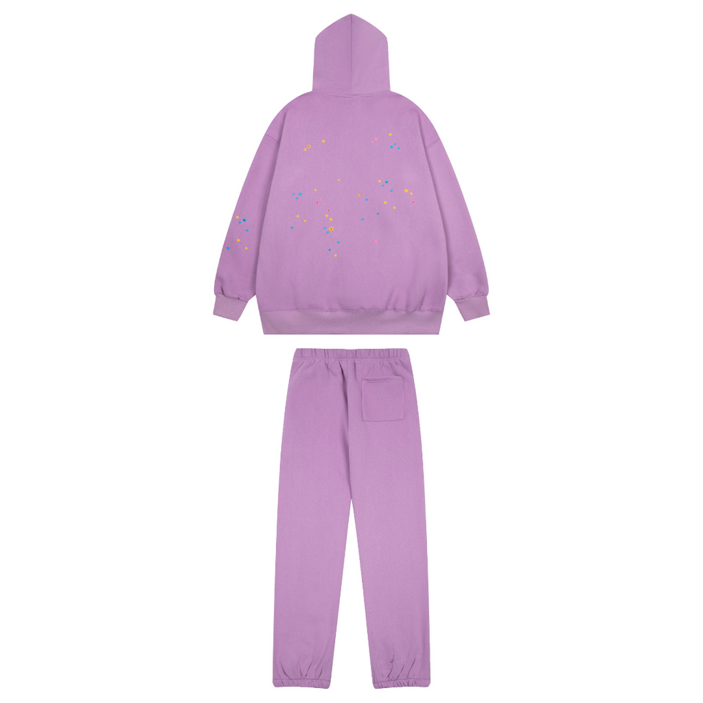 Sp5der Tracksuit Purple