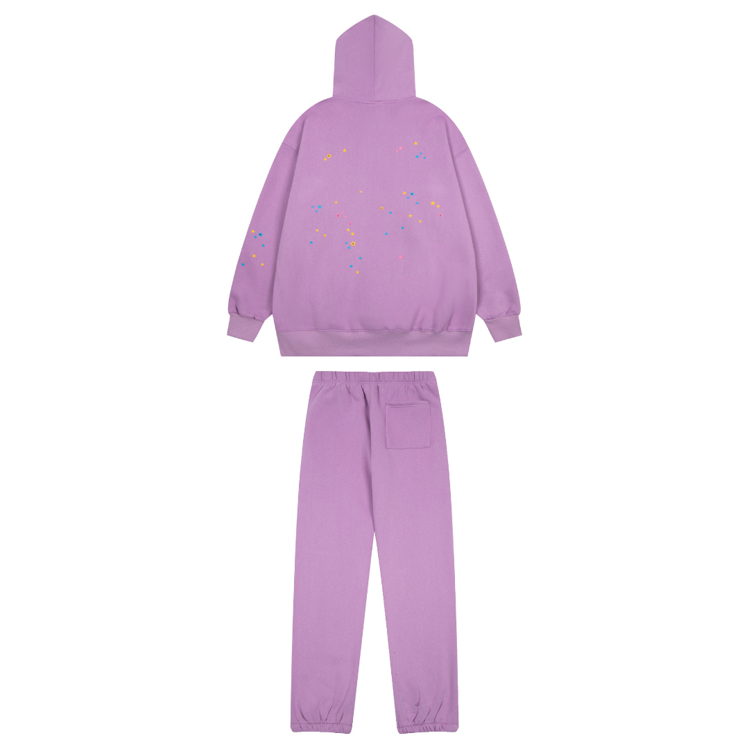 Sp5der Tracksuit Purple