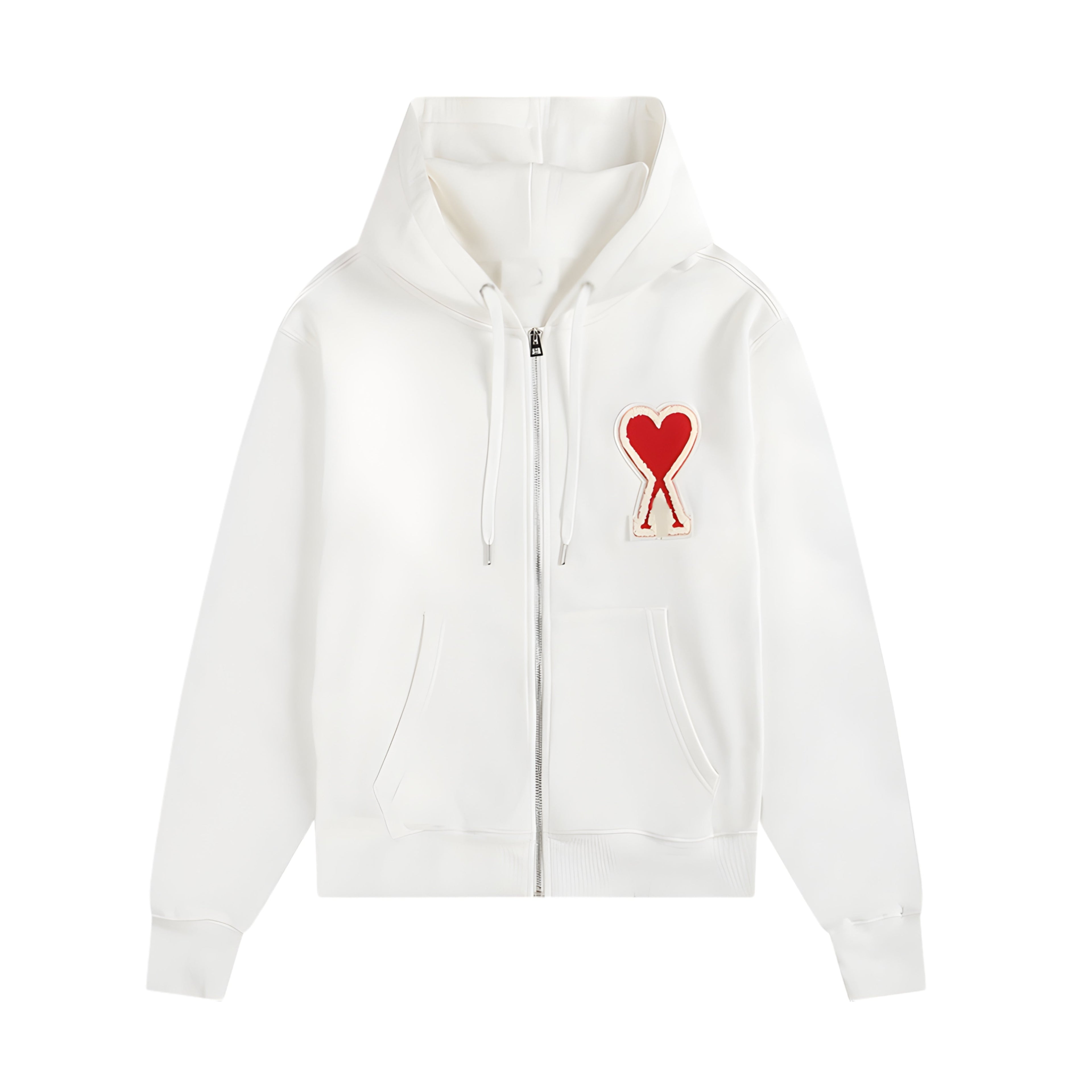 A — HEART HOODIE