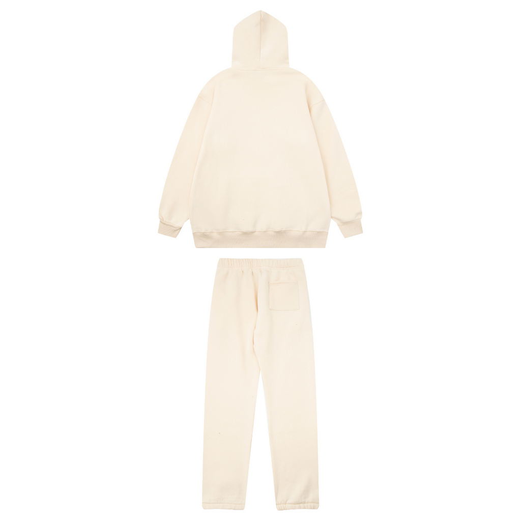 Sp5der Tracksuit Beige
