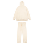 Sp5der Tracksuit Beige