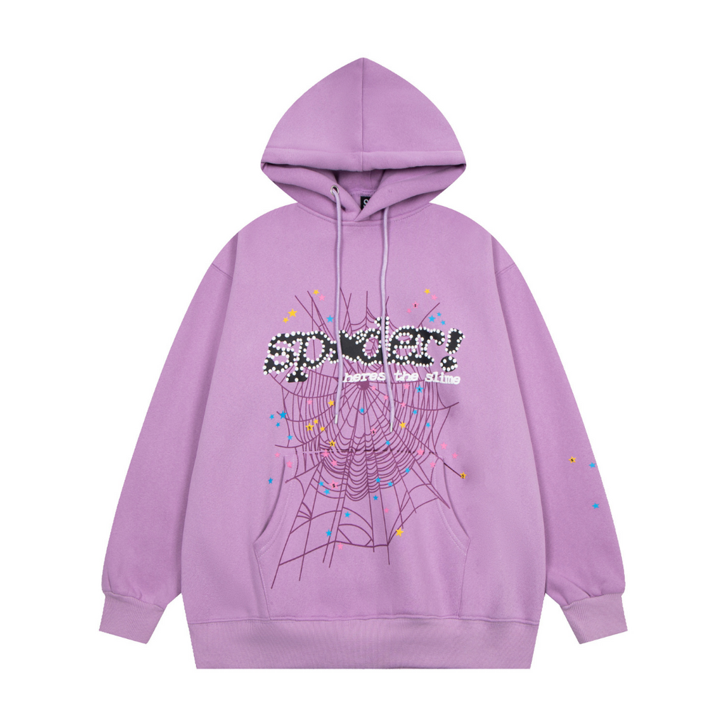 Sp5der Tracksuit Purple