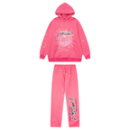 Sp5der Tracksuit Pink