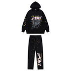 Sp5der Tracksuit Black