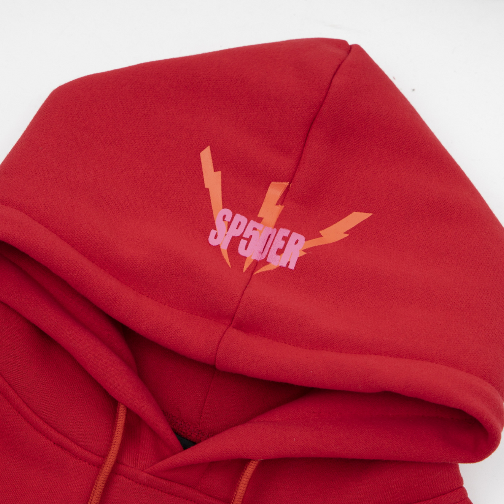 Sp5der Tracksuit Red