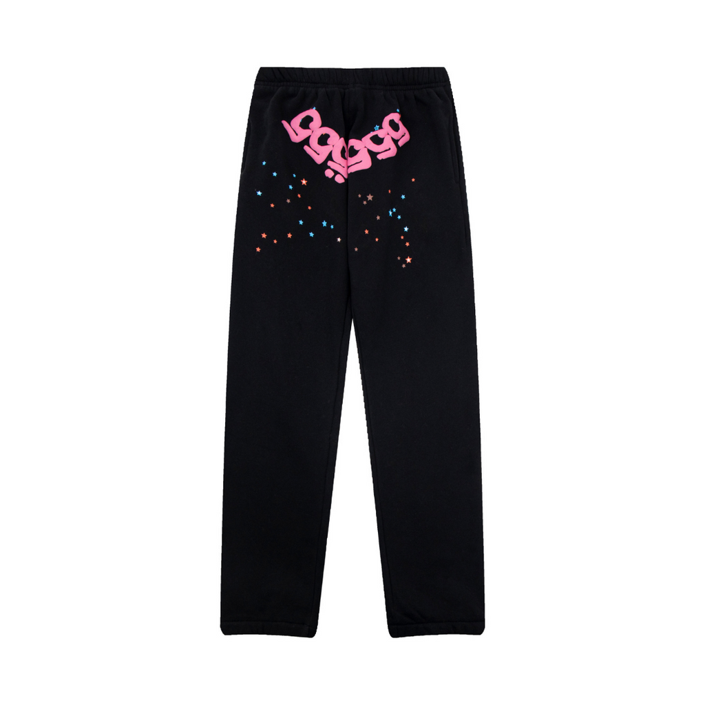 Sp5der Tracksuit Black