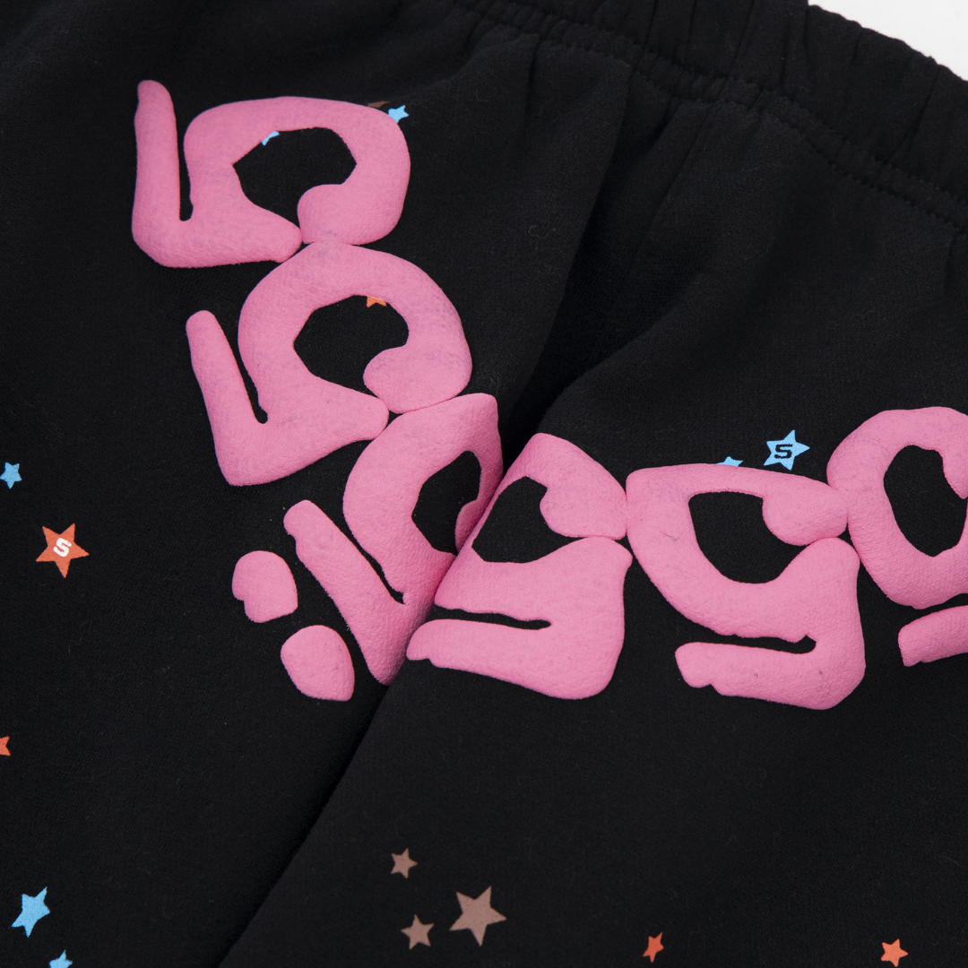 Sp5der Tracksuit Black