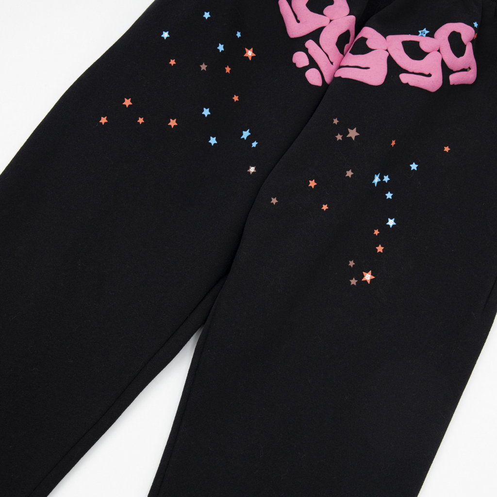 Sp5der Tracksuit Black