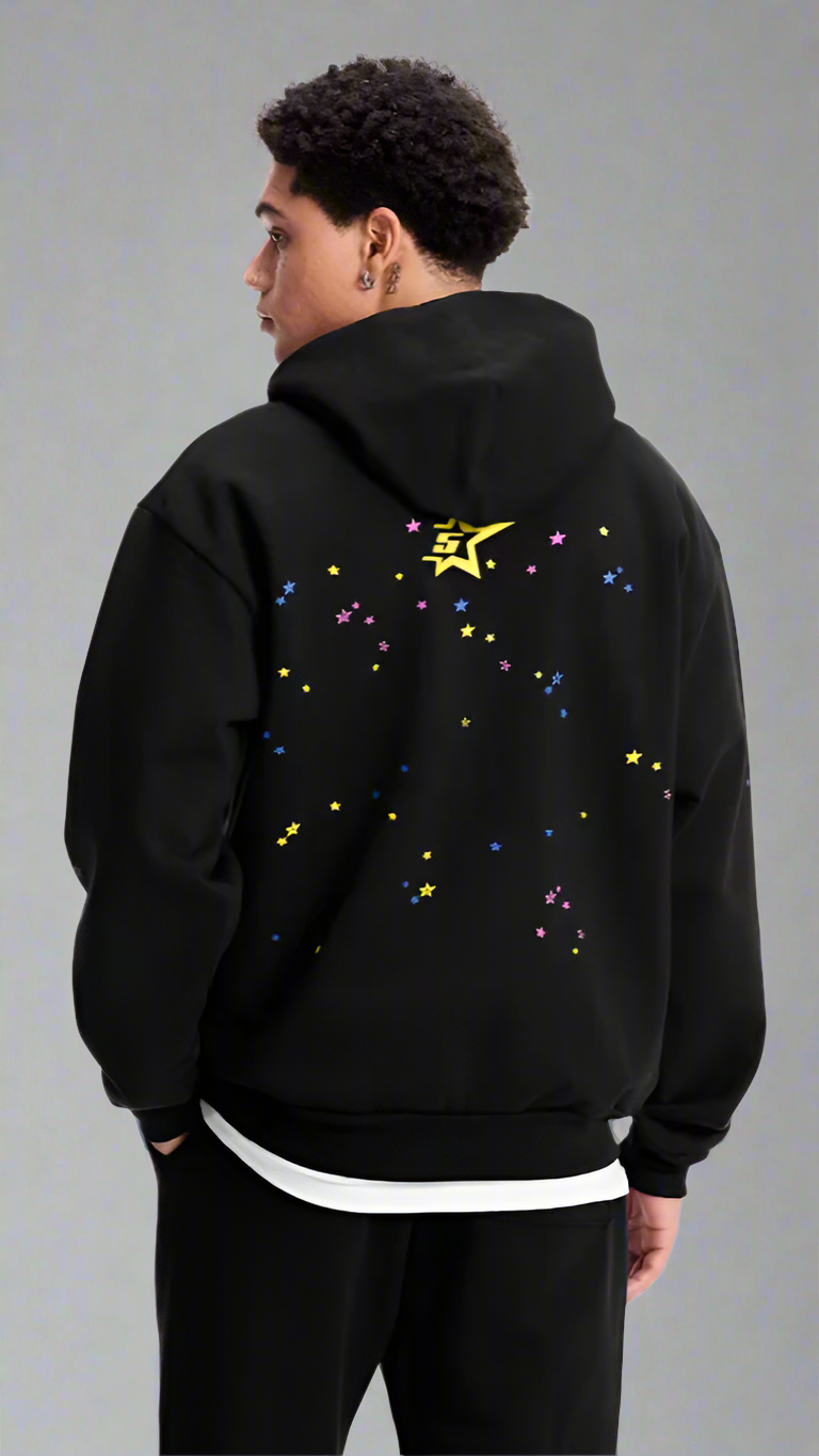 V2 Web Hoodie Midnight Black