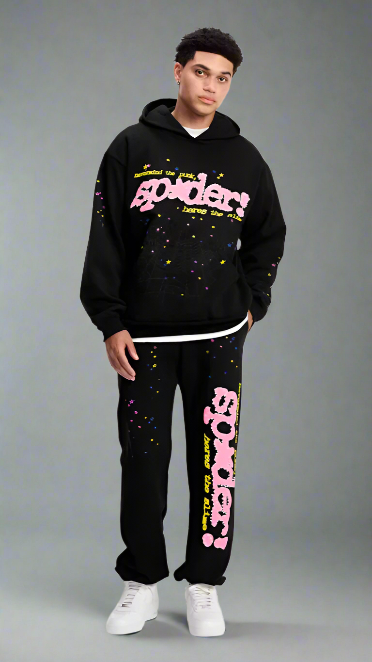 V2 Web Hoodie Midnight Black