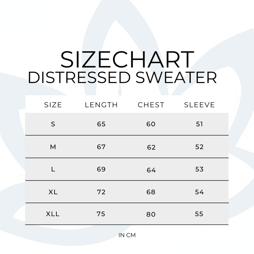 ELIONIS - DISTRESSED SWEATER