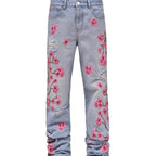 ROSES BLUE - DENIM
